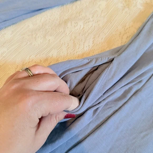 NWT Blogilates modal sweetheart neckline wide leg jumpsuit - Picture 7 of 10